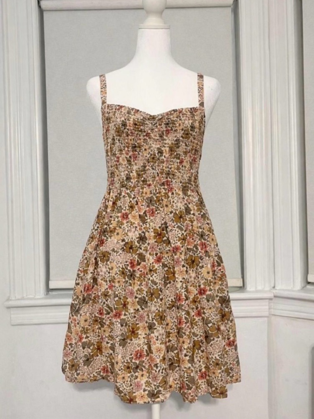 Madewell Floral Smocked Sundress
